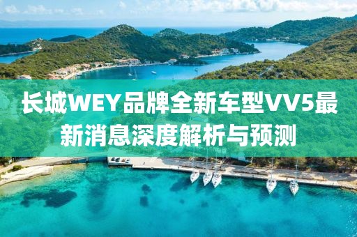 長城WEY品牌全新車型VV5最新消息深度解析與預(yù)測