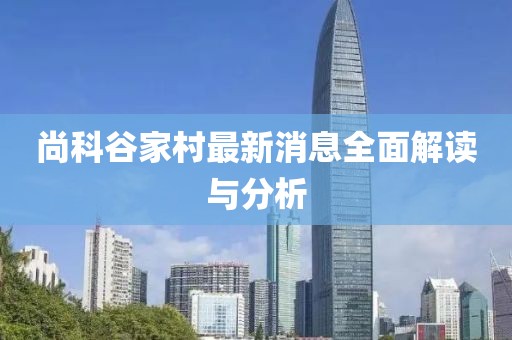 尚科谷家村最新消息全面解讀與分析
