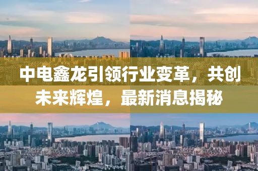 中電鑫龍引領(lǐng)行業(yè)變革，共創(chuàng)未來(lái)輝煌，最新消息揭秘