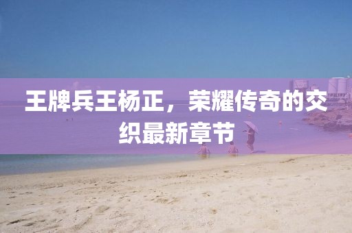 王牌兵王楊正，榮耀傳奇的交織最新章節(jié)