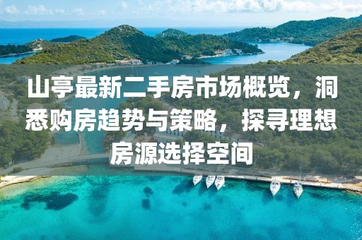 山亭最新二手房市場概覽，洞悉購房趨勢與策略，探尋理想房源選擇空間