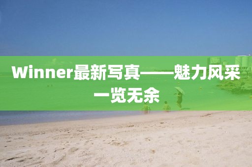 Winner最新寫真——魅力風(fēng)采一覽無(wú)余