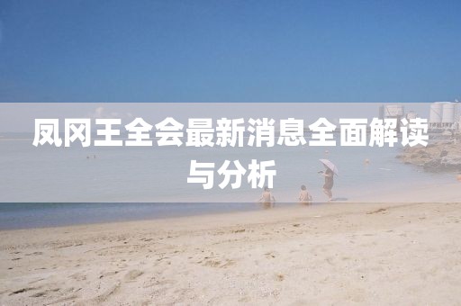 鳳岡王全會最新消息全面解讀與分析