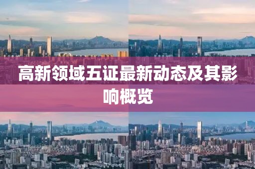 高新領(lǐng)域五證最新動態(tài)及其影響概覽