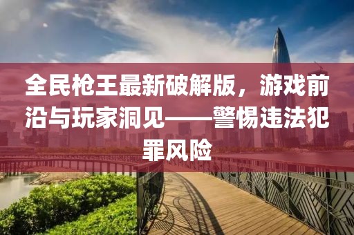全民槍王最新破解版，游戲前沿與玩家洞見(jiàn)——警惕違法犯罪風(fēng)險(xiǎn)