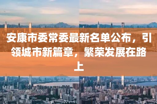 安康市委常委最新名單公布，引領(lǐng)城市新篇章，繁榮發(fā)展在路上