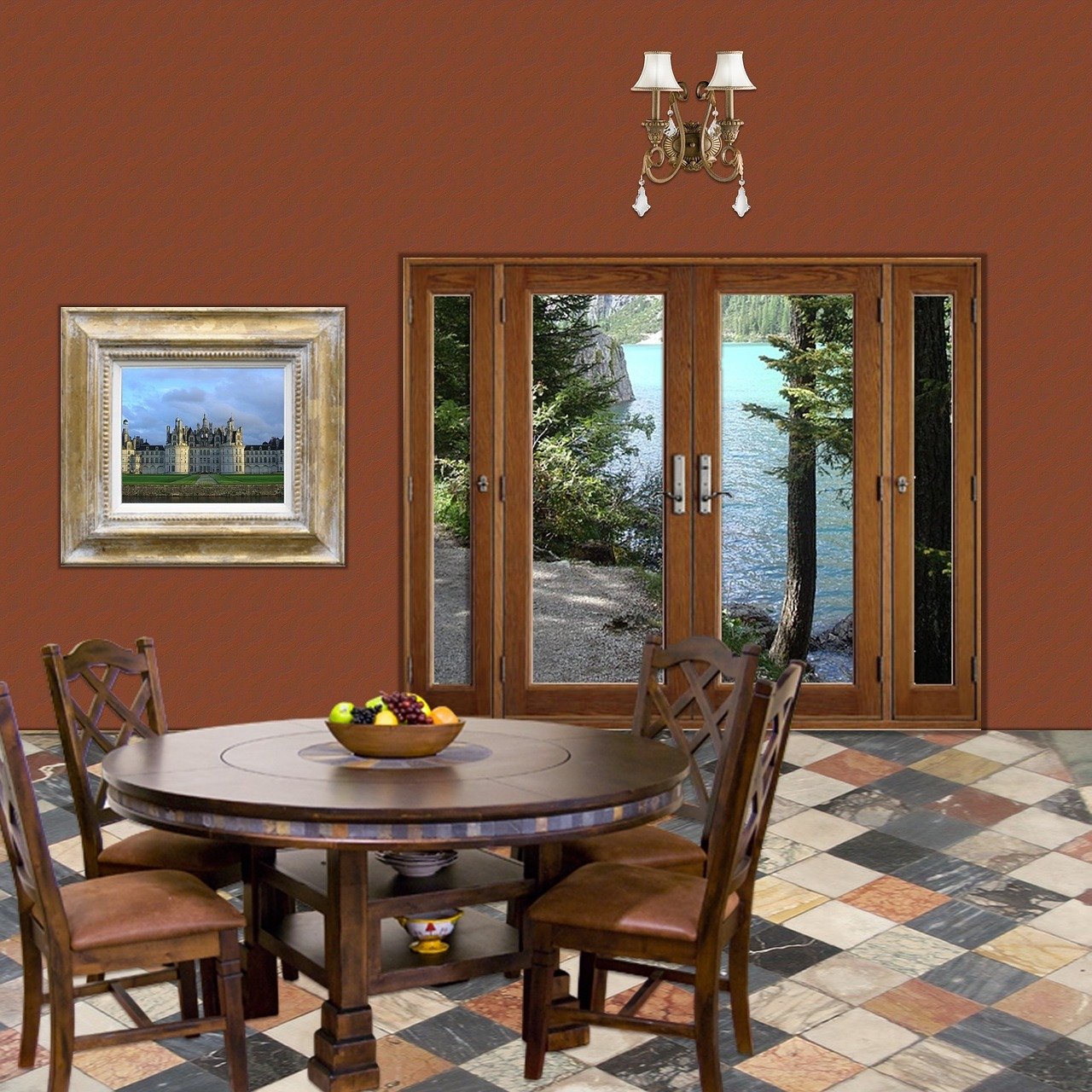 飯廳十字繡最新圖片，裝飾新風(fēng)尚的探索